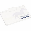 4" x 3" Die Cut Adhesive Notepad - Briefcase